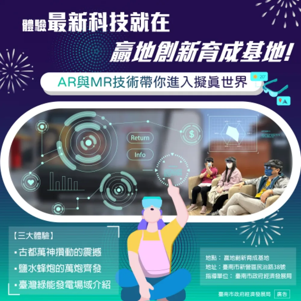 臺南贏地創新育成基地 互動情境式策展體驗文化