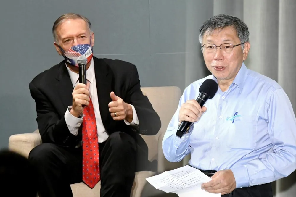 赴美國密會龐佩奧　柯文哲：討論台美外交政策細節