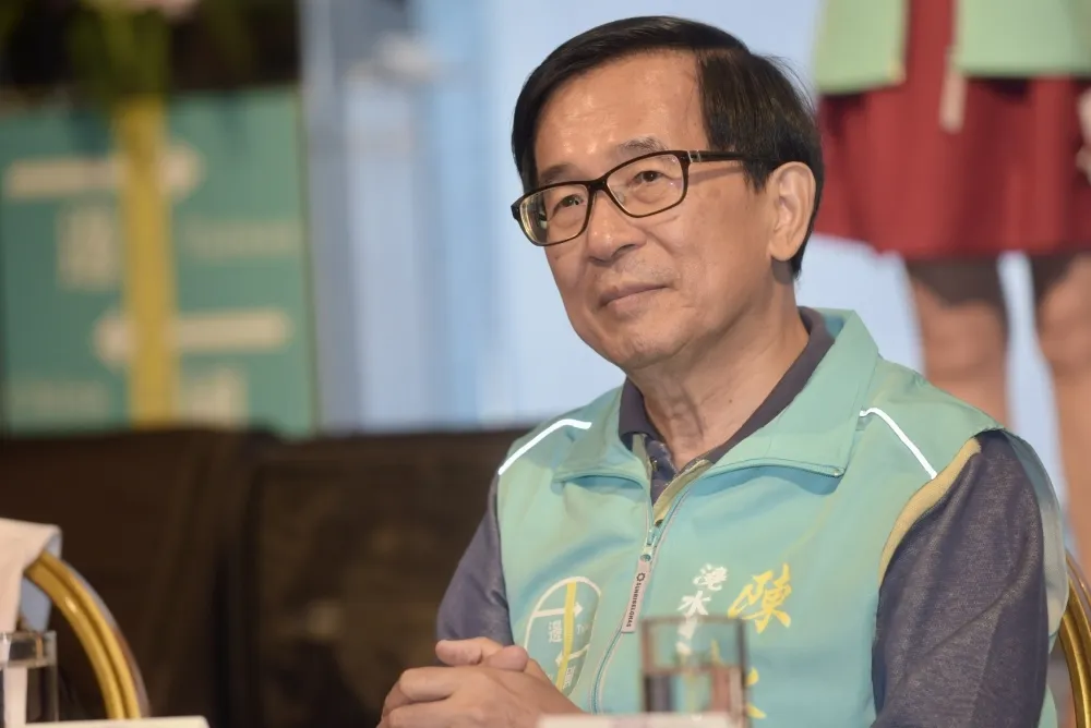 藍營推派誰參選總統？　陳水扁笑稱：用鼻子聞就知道