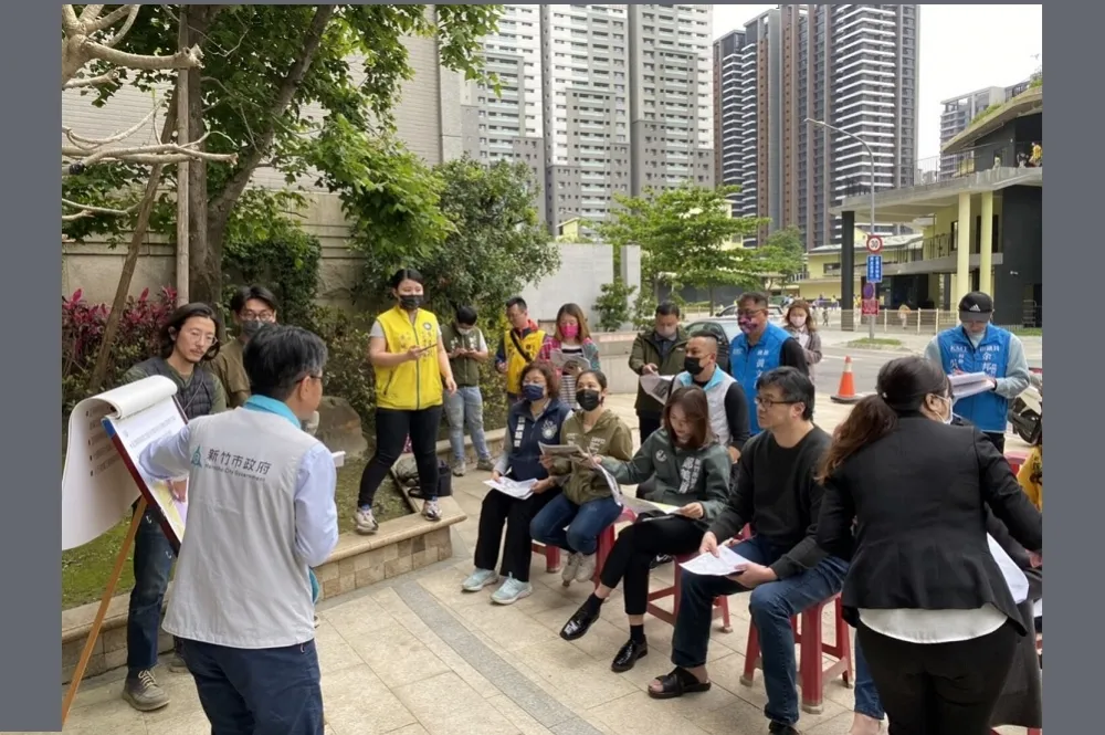 傾聽民意、解決問題！ 竹市府積極趕辦長春公園工程進度、規劃執行龍山東路底路口交通改善
