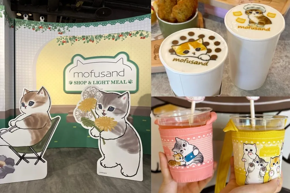 【有片】貓福珊迪輕食店快閃台北！繽紛氣泡水隨附「超萌飲料提袋」　5 大打卡點＋周邊一次亮相