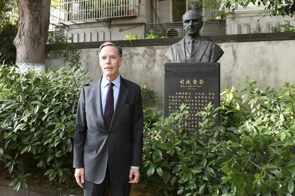 美國駐中大使伯恩斯：美中競爭非常激烈　台灣更是核心議題