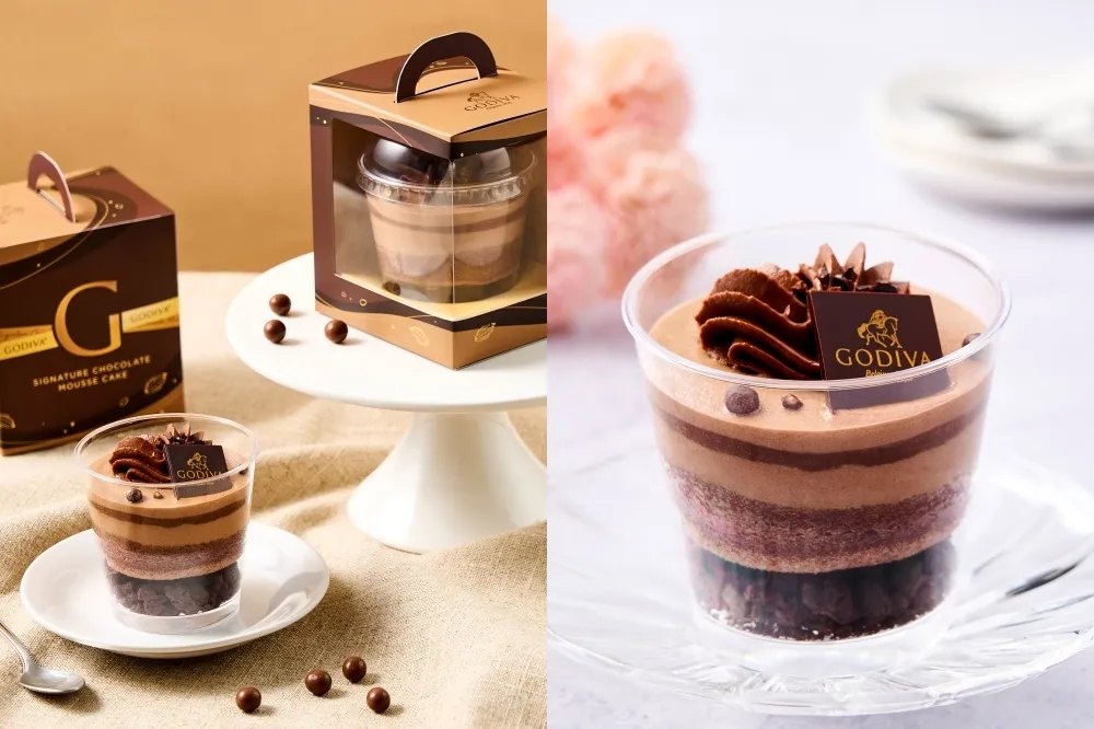 限量 15 萬杯！「GODIVA 醇黑巧克力慕斯蛋糕」台灣獨家販售 7-11 搶先預購