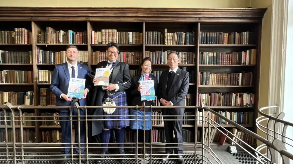 台南繪本越洋抵達愛丁堡  黃偉哲：台南與愛丁堡情誼綿延不絕。