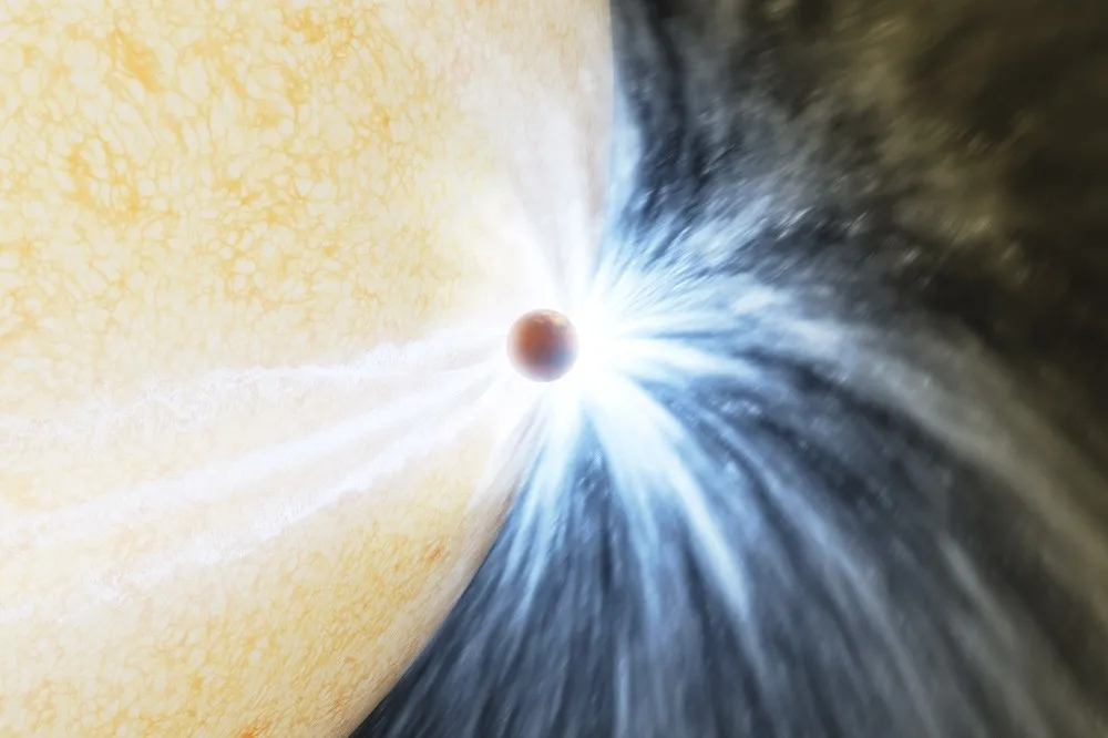 【有片】天文學家首次「實時」看到垂死恆星「一口吞掉」行星！　恐是地球最終命運