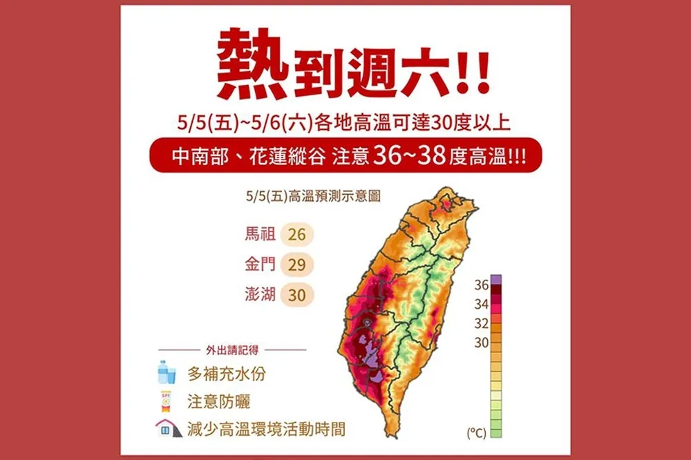 高溫到「立夏」！南部3水庫蓄水率恐跌破2成　首波梅雨周日報到盼進帳