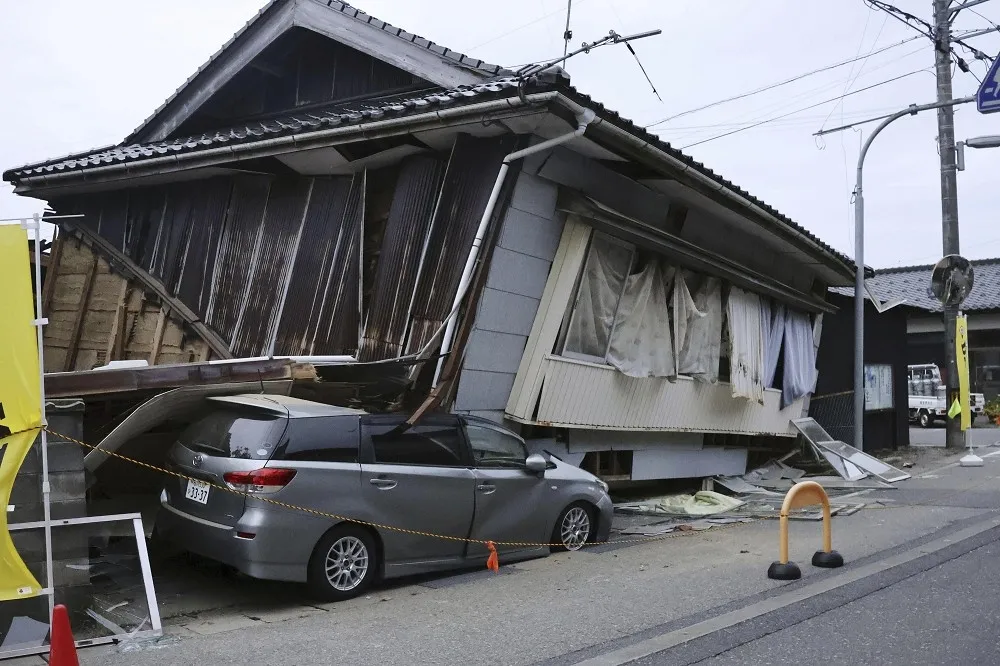 【有片】日本石川縣6.5地震　逾20人傷亡、多棟建物倒塌