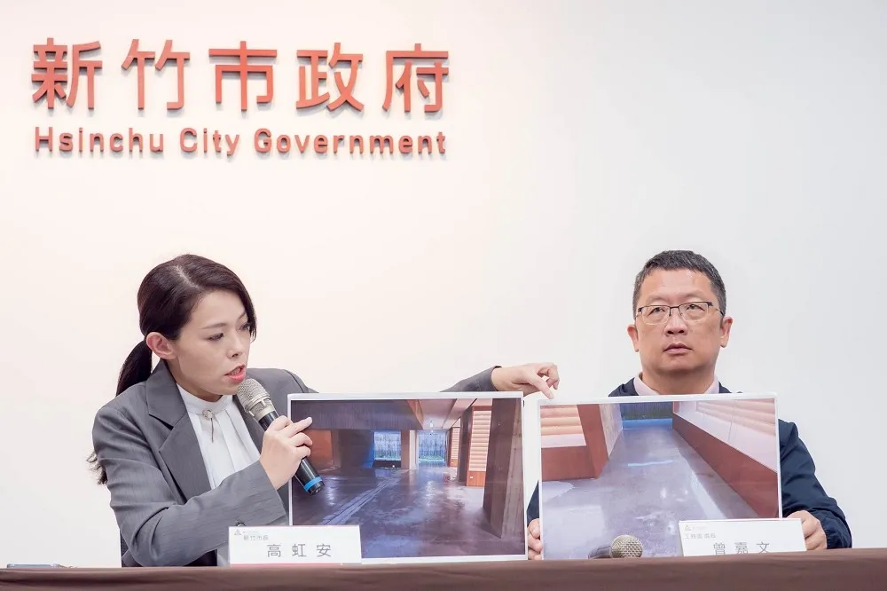 【最美納骨塔】前市府團隊花5億蓋「永恆之丘」　高虹安批：6千個塔位下雨就淹　