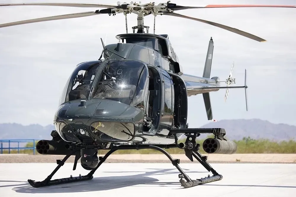 【有片】美企Dillon Aero針對貝爾407直升機　推出專用武裝套件