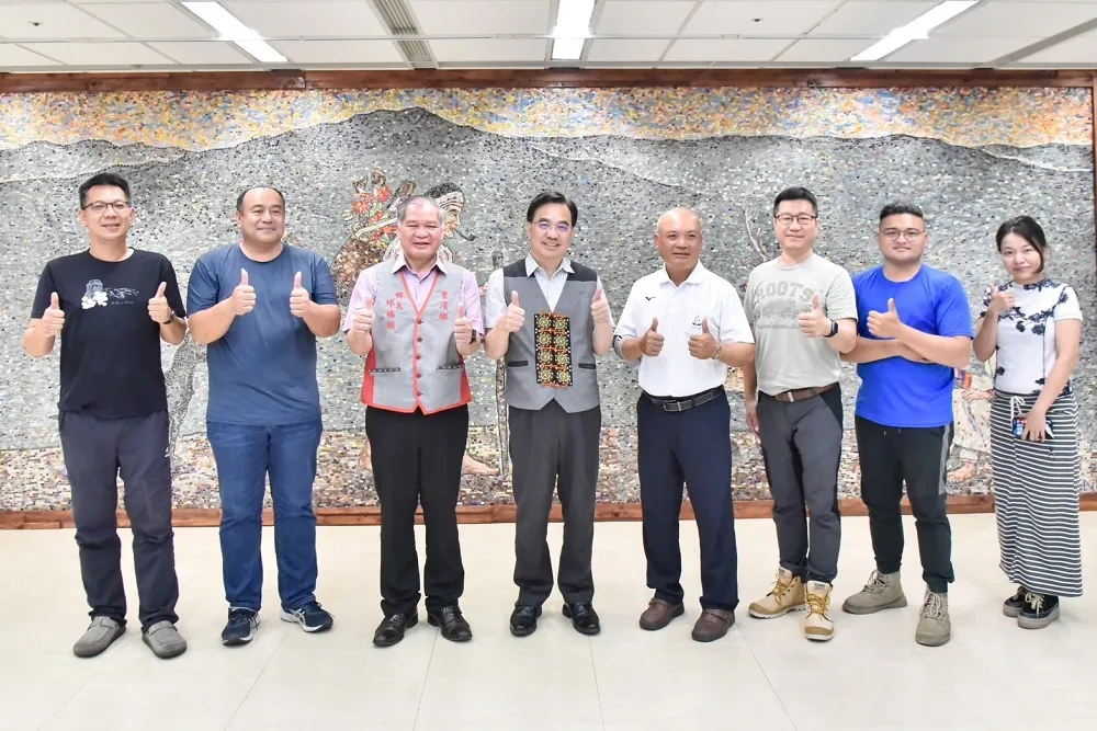 夷將Icyang主委接待花蓮縣豐濱鄉公所　與邱福順鄉長交流部落產業推廣計畫