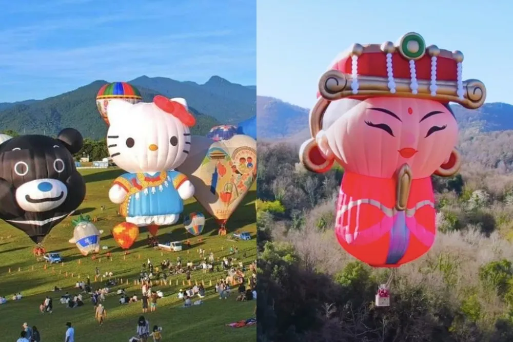 2023 台灣熱氣球嘉年華光雕音樂會、繫留體驗時間公布！Q 版媽祖首度亮相、閉幕式「炎亞綸壓軸」