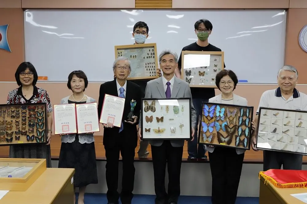 昆蟲情緣跨越台日　興大舉辦標本捐贈感恩會感謝八田耕吉