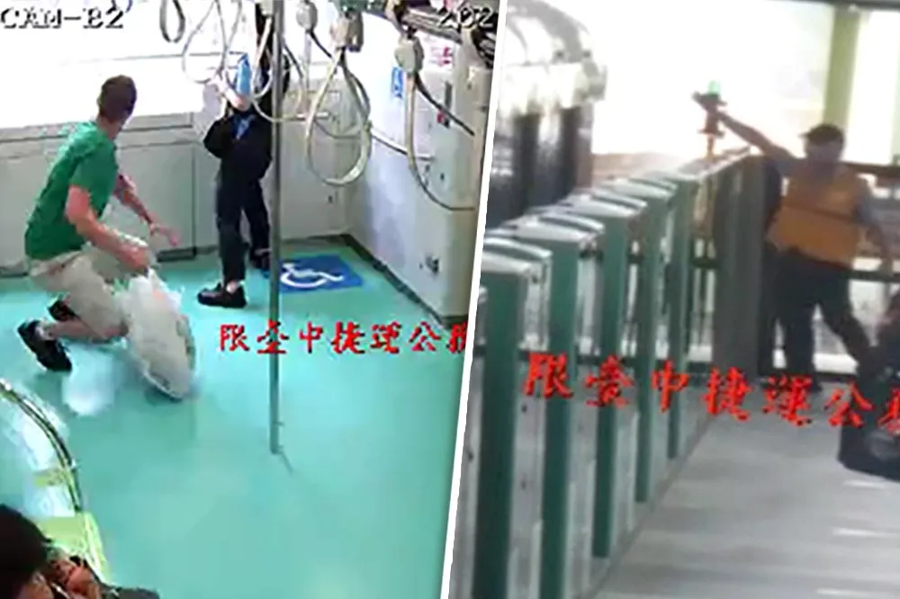 【事發前影片曝光】吊臂砸落剎車不及釀1死10傷　台中捷運：反應時間僅13秒