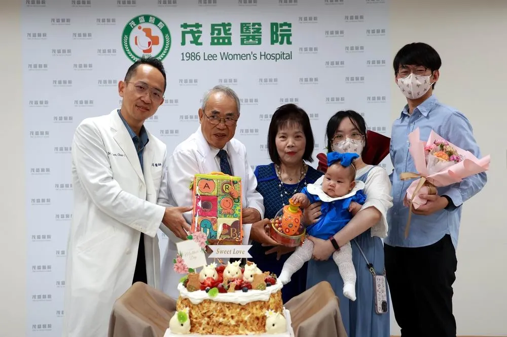 李茂盛深耕人工生殖技術逾30年　一家三代回院歡度母親節