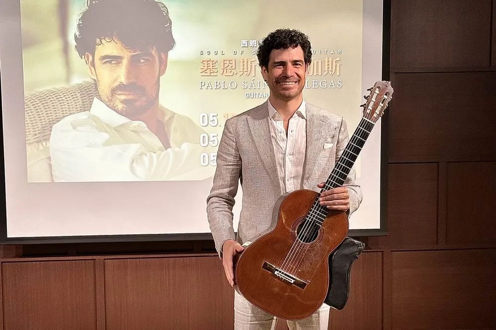 國際古典吉他大師帕博羅．塞恩斯訪台巡演　首站台中國家歌劇院