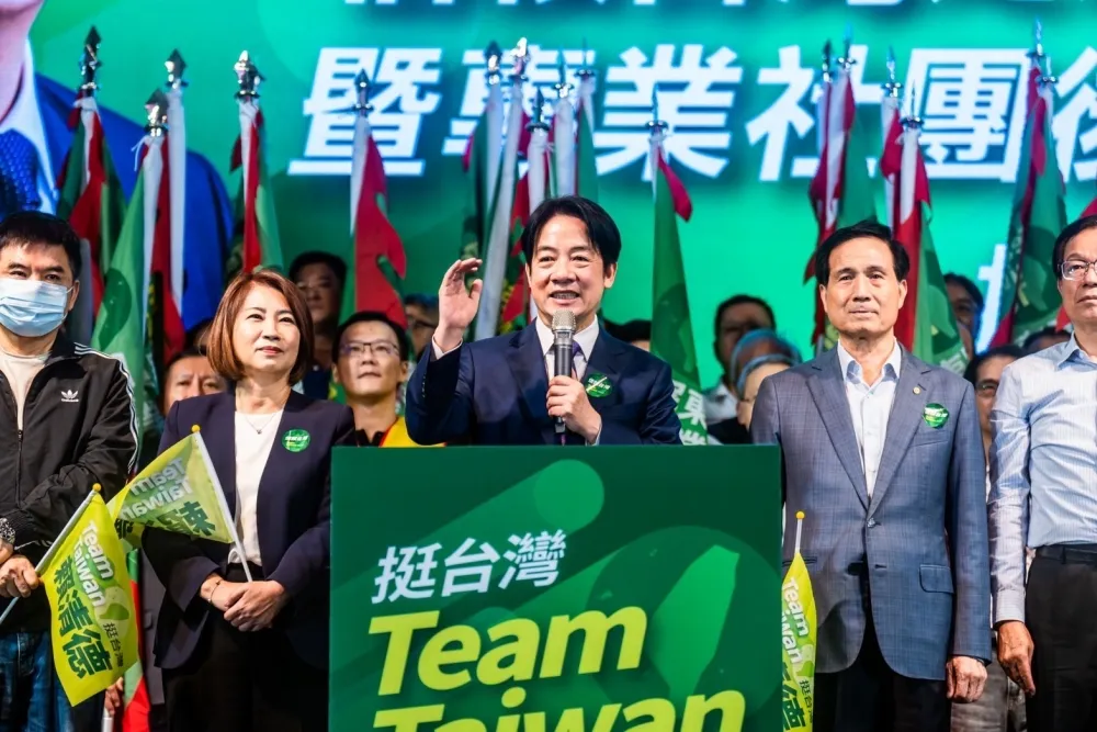 【2024大選和平論戰】賴清德提「對等和平」　尬郭台銘「憲法一中」和平談判