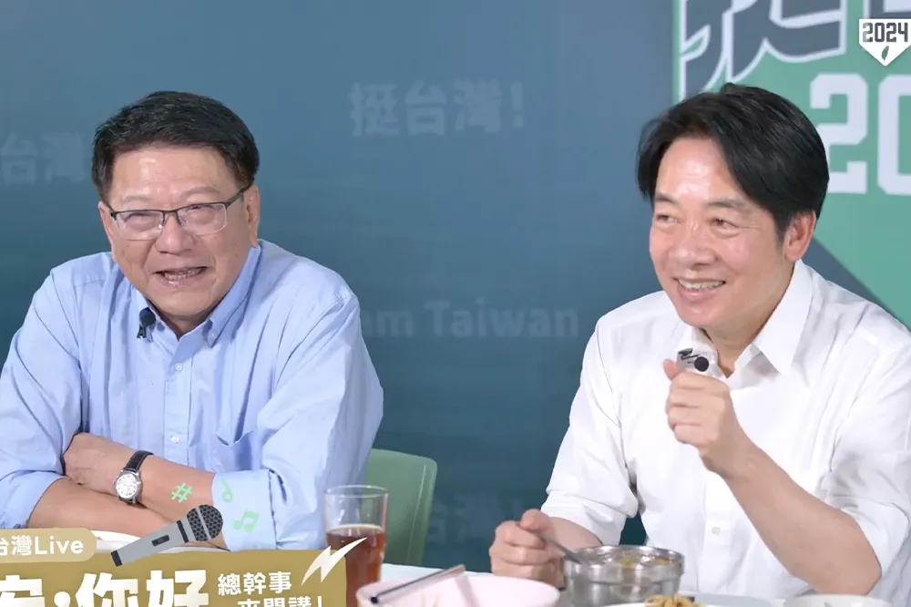 合體潘孟安直播大啖台灣小吃　賴清德信心喊話：一定能一起打贏選戰