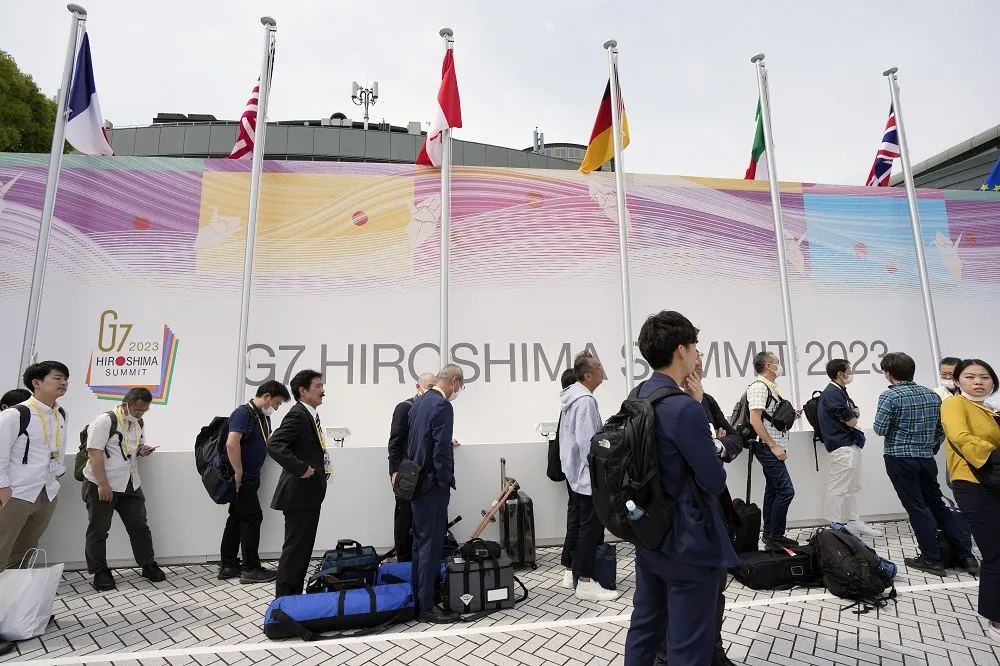 G7廣島峰會將登場　中國、俄羅斯、台海局勢成焦點