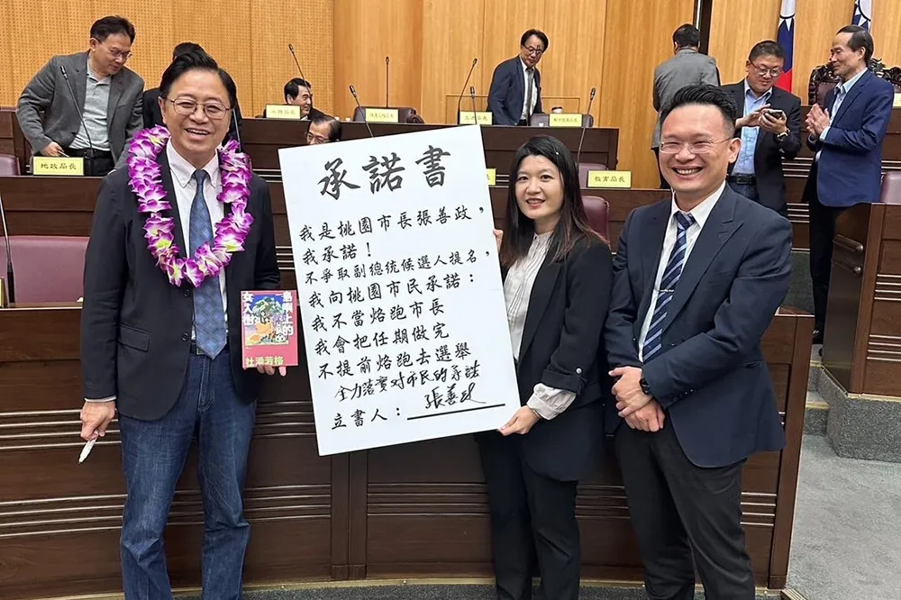 與侯友宜搭檔2024總統大選？　張善政承諾「會做好做滿」