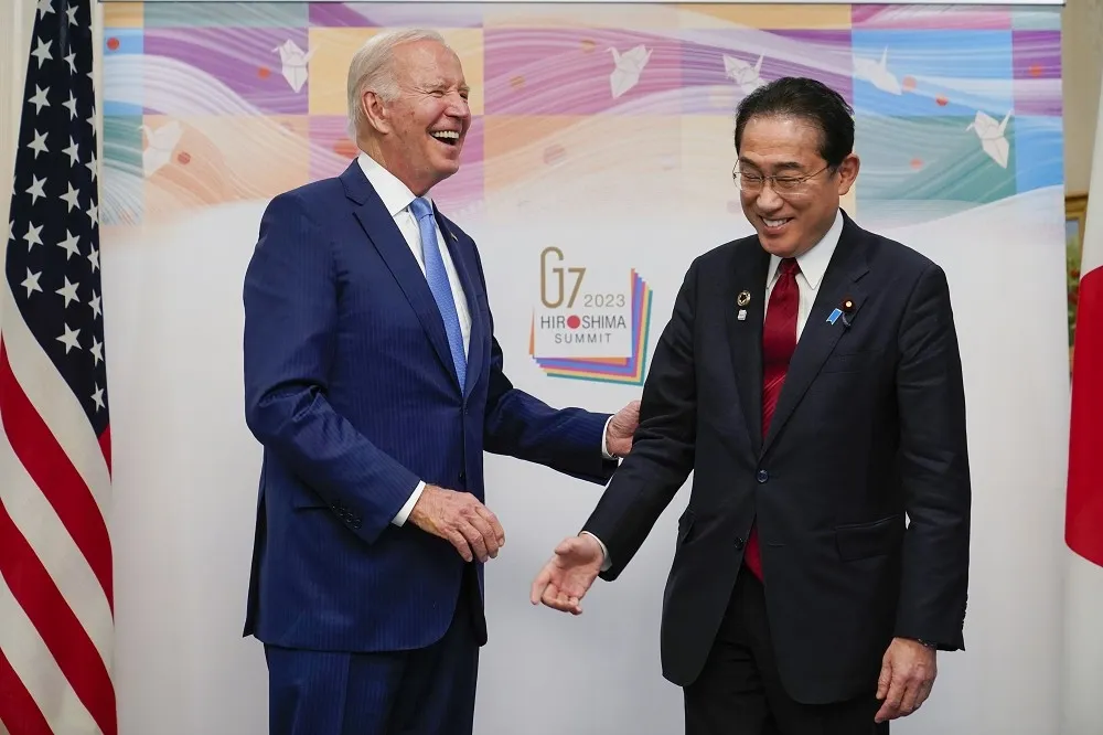 拜登岸田G7會前會　加強先進科技合作、維護台海和平