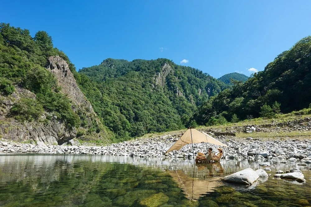 虹夕諾雅谷關「沐暑度假村」夏季限定專案活動　秘境景點體驗溪遊樂趣、客房早午餐享用奢華香檳魚子醬