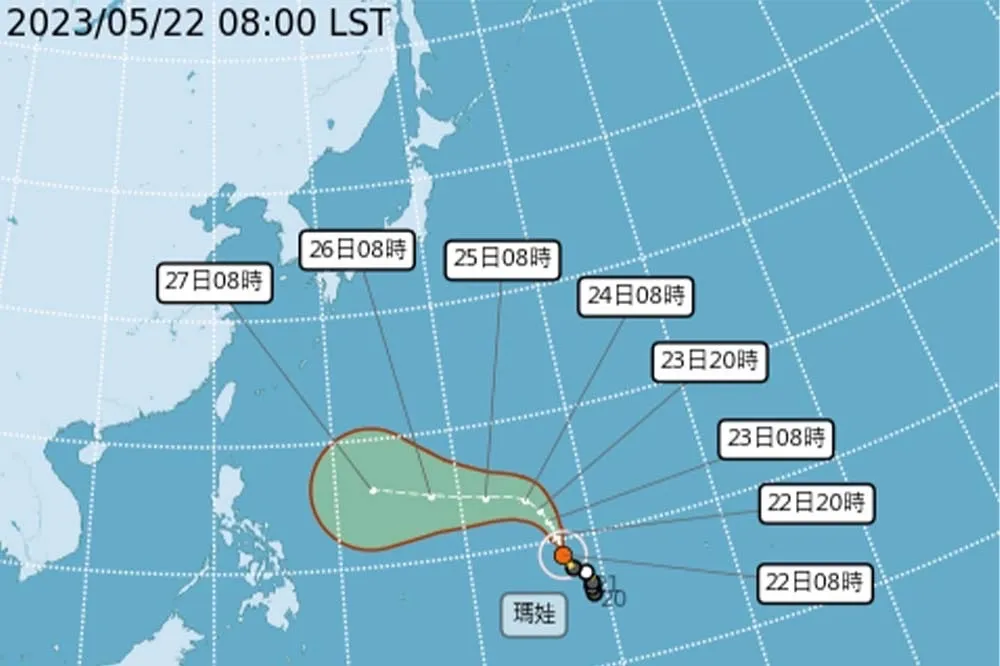 「瑪娃」恐轉強颱！周四動向成關鍵　氣象局曝這天最接近台灣