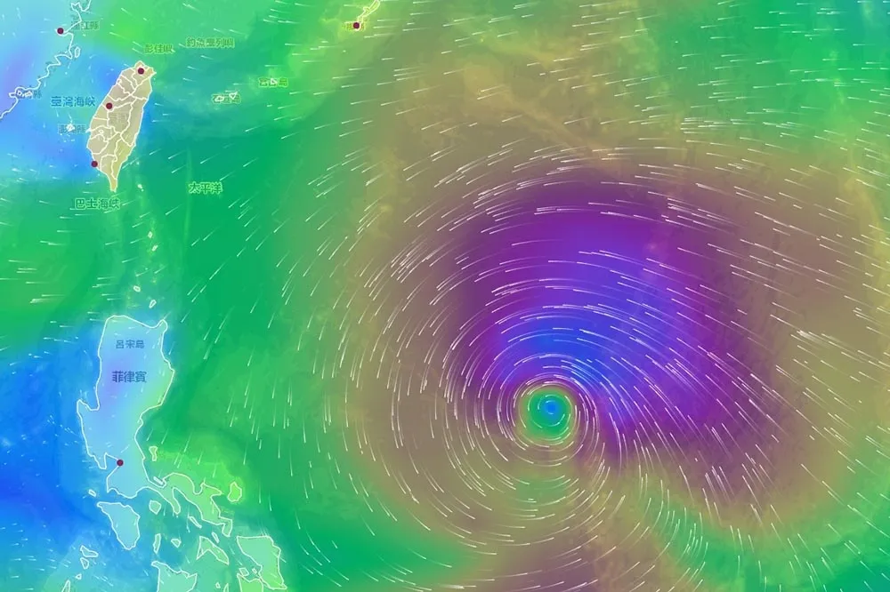 強颱瑪娃逼近中　東半部下周「一連4天」下雨下到紫爆