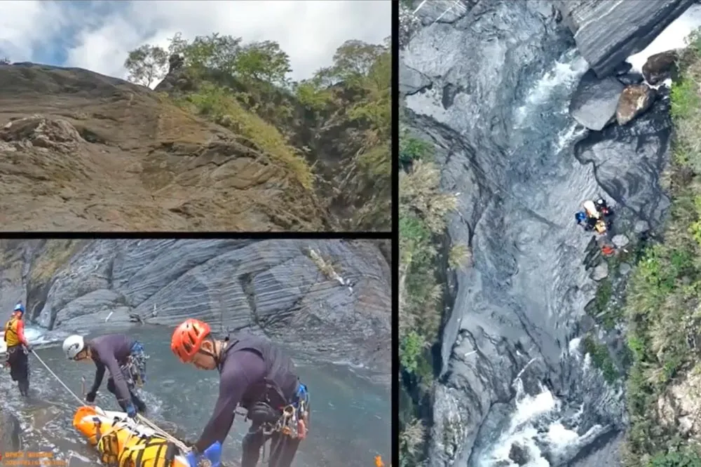 【辛苦片】飛龍瀑布搜救8天全紀錄　驚險攀峭壁、垂降溪谷「4分多鐘」畫面曝光
