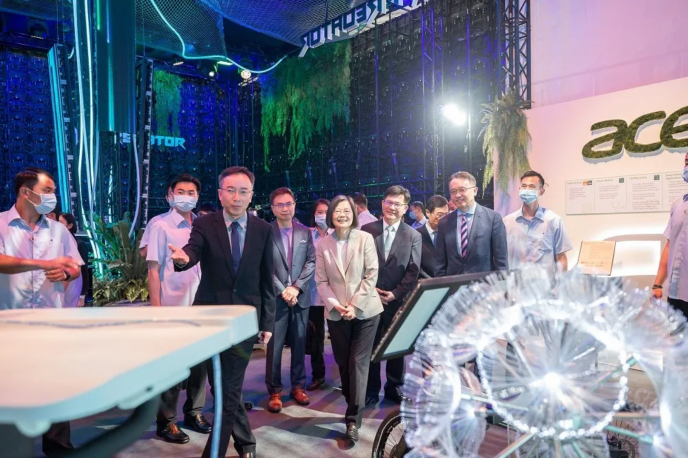  COMPUTEX 2023 登場　蔡英文：未來10年都有AI產業