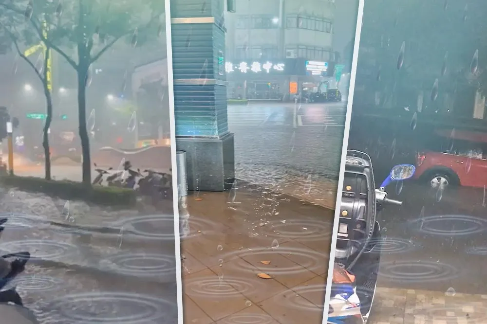 【大雨片】連日豪雨成災！高雄一個晚上多處淹水　下周預估一連5天有雨