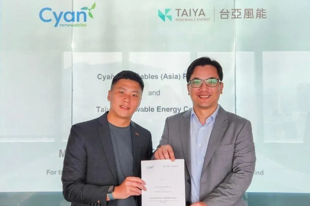 解決缺船問題！台亞風能與新加坡船商簽訂MOU　提升離岸風電工程船舶量能