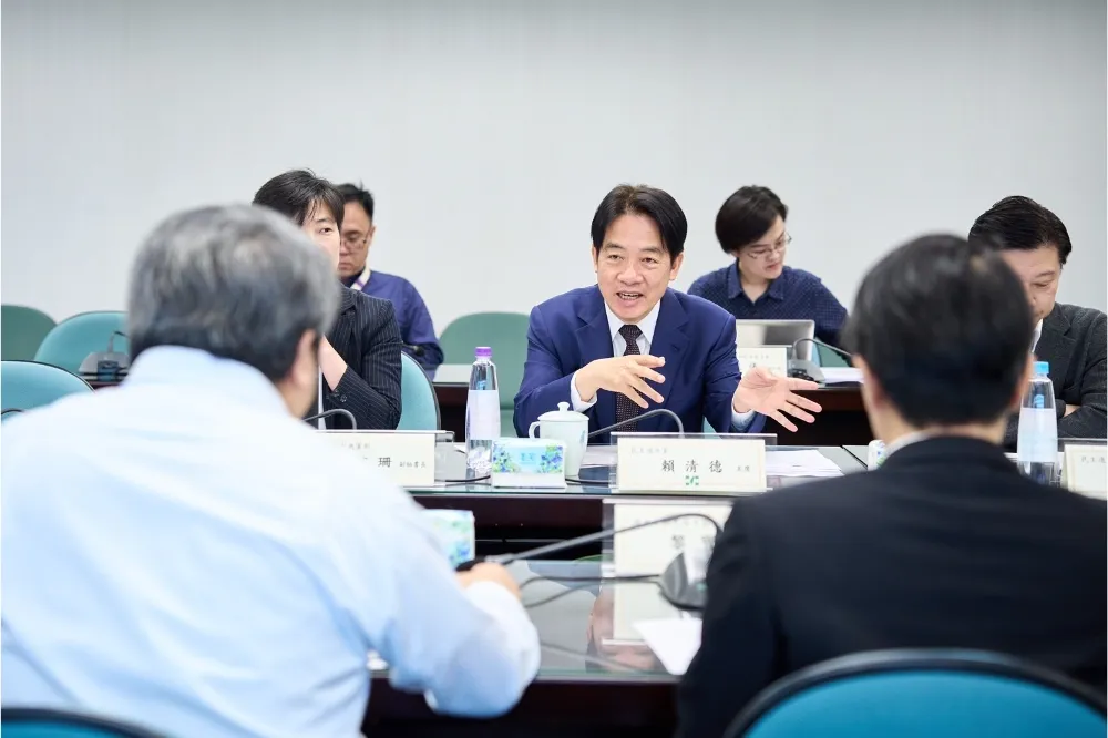 談四個堅持　賴清德：兩岸路線與蔡英文一致