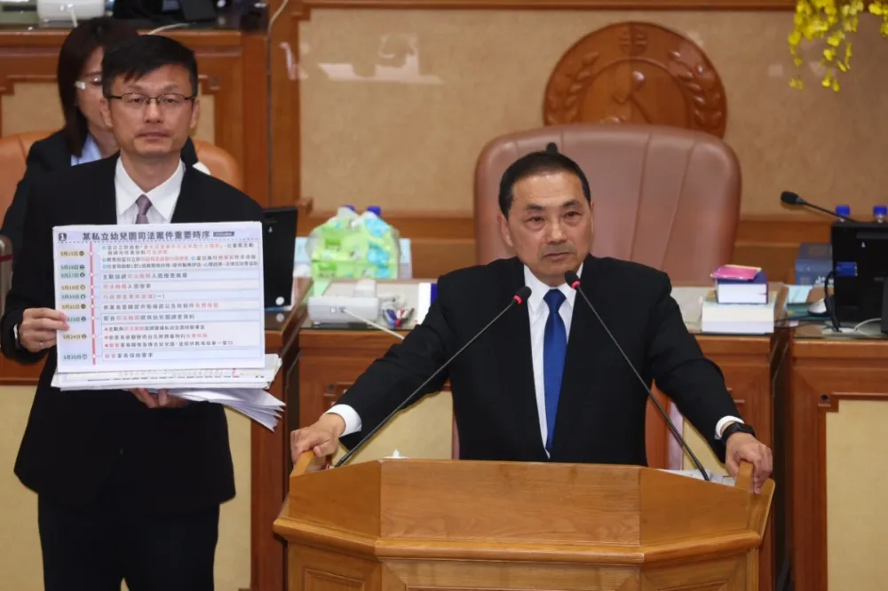 【幼兒園餵藥案】新北市府公布官方版時序表　侯友宜：讓司法還原真相