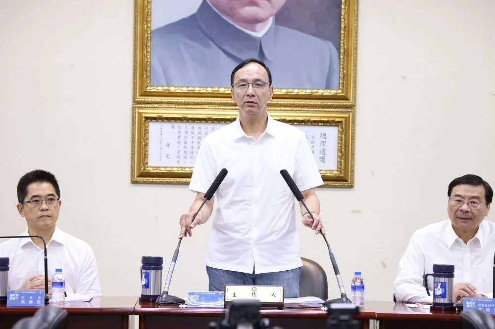 鄭立：朱立倫宣傳「雙Ｄ戰略」　應先統一藍營輿論和紀律