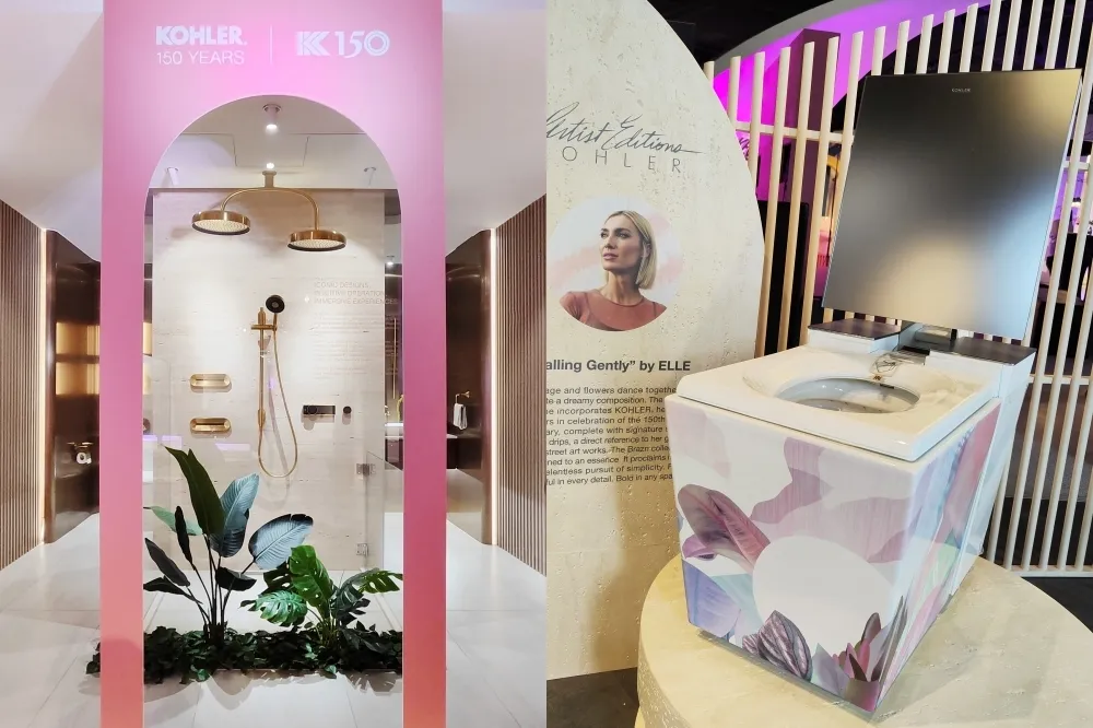 美型衛浴 KOHLER 150 週年特展！黑色方形智能馬桶 Numi2.0 首次在台亮相
