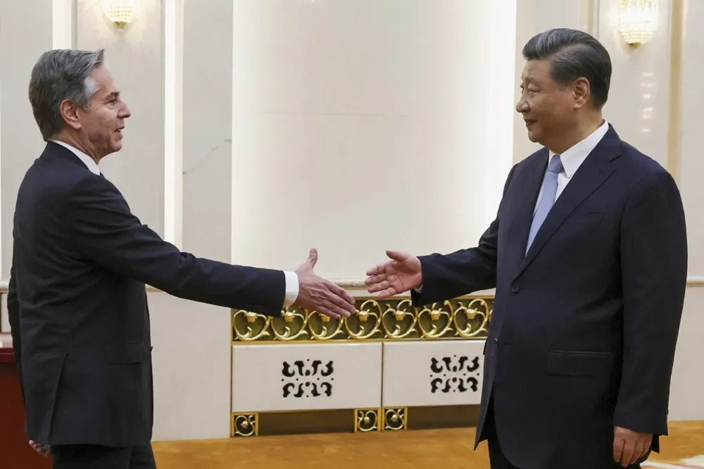 習近平稱中國不會挑戰美國　布林肯：透過協商解決分歧