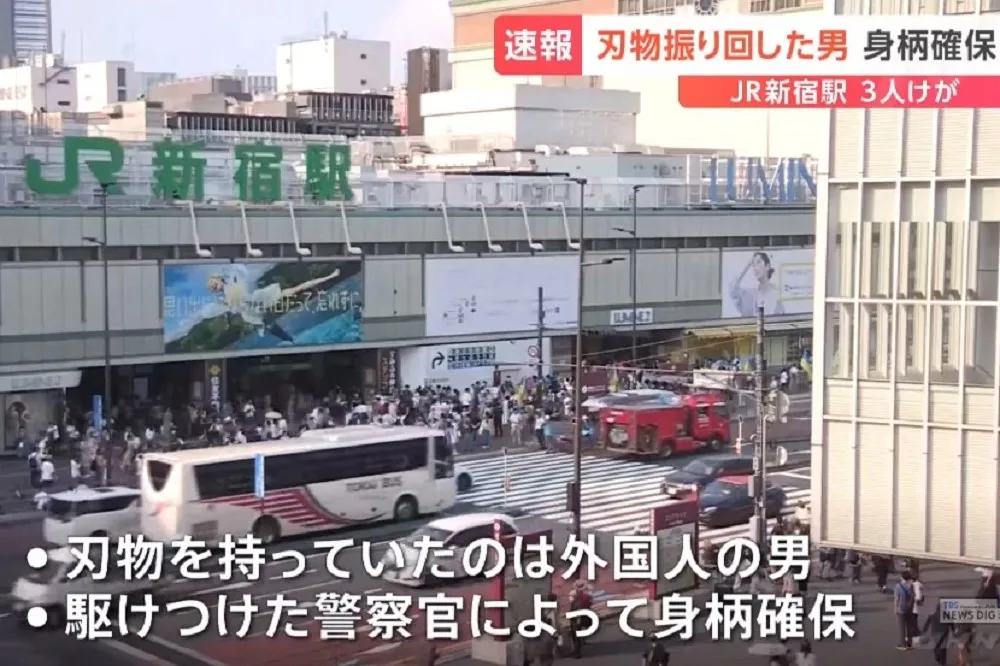 【有片】日本JR山手線電車疑似有人亮刀　同車乘客恐慌推擠造成3傷