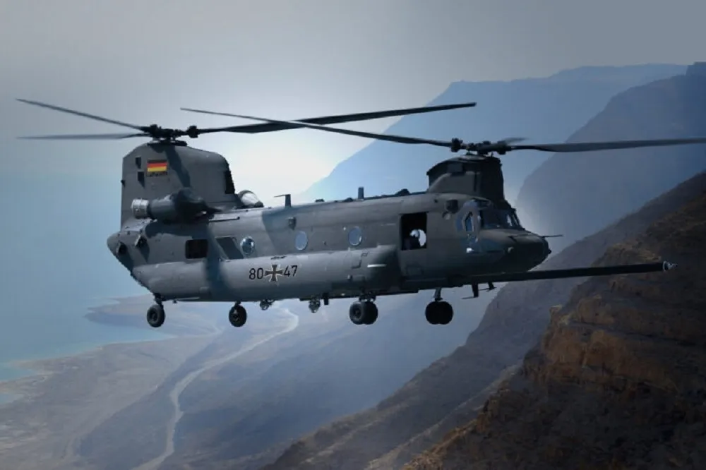 【有片】德國斥資2700億採購60架波音CH-47F直升機　替換現役CH-53G機隊