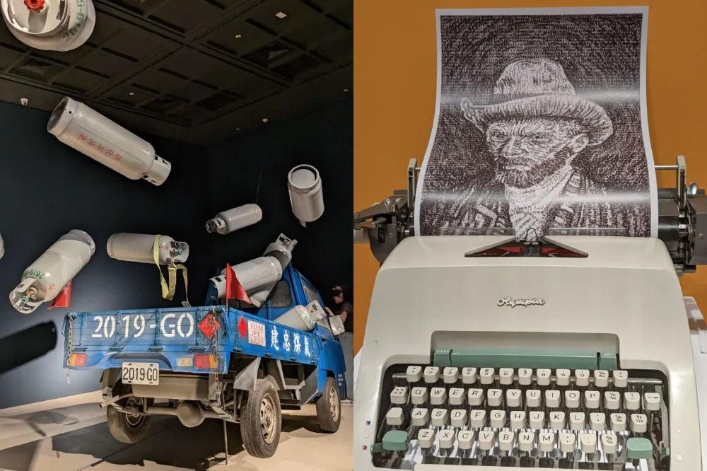 奇美博物館年度特展「跳出格子吧！」今夏開展　打字機畫肖像、小貨車飛躍空中超吸睛