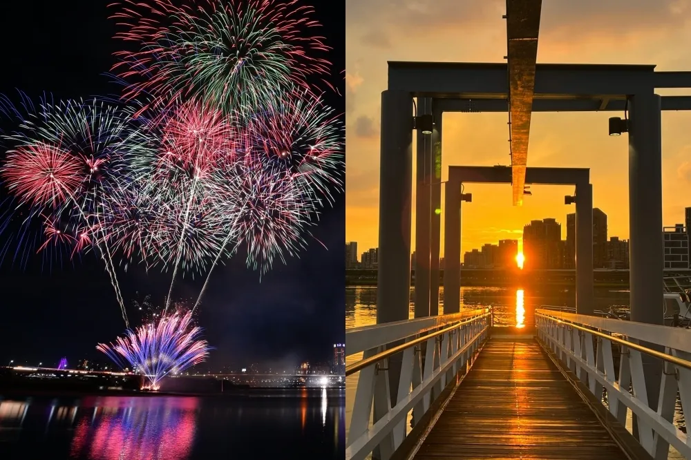 大稻埕夏日節 7 月登場！8 場煙火秀時間快筆記　搭遊船吃美食賞絕美夕陽
