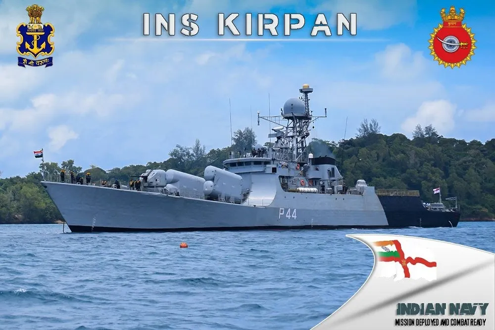 【有片】印度首度將國產巡邏艦贈與越南　加強防務合作共抗中國