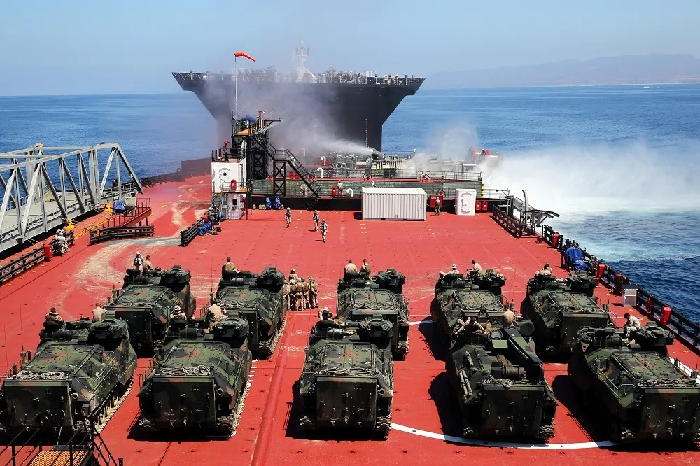 美軍陸戰隊新一代海上預置艦　縮小噸位強化靈活運用性