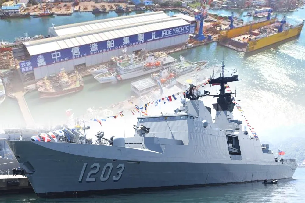 海軍新一代輕型巡防艦定案　排水量近3000噸、艦長約120公尺