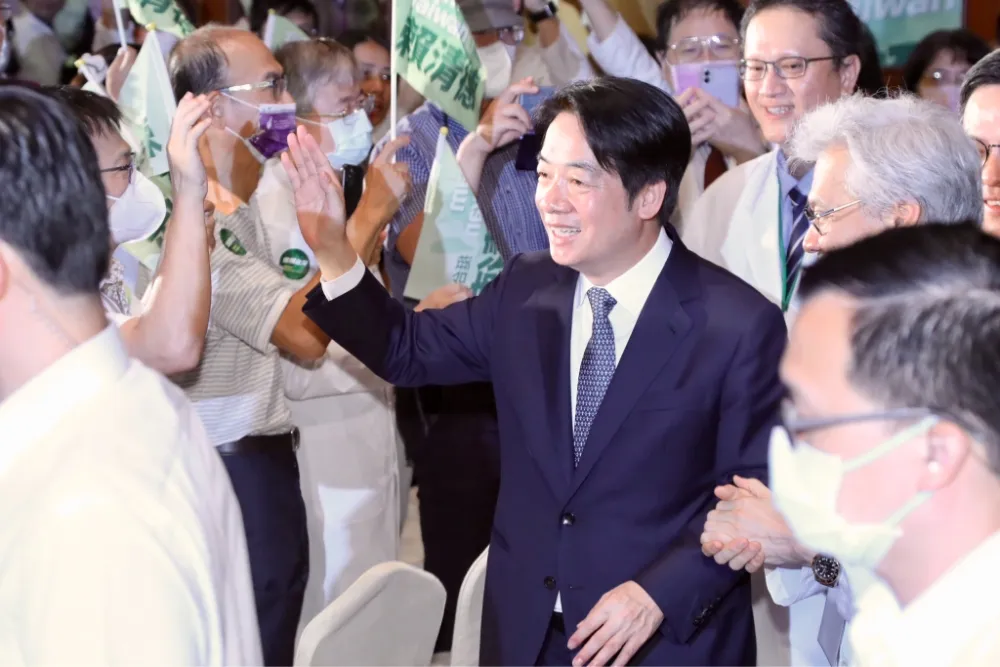 醫師公會挺賴不挺柯　稱賴清德「是第一也是唯一人選」