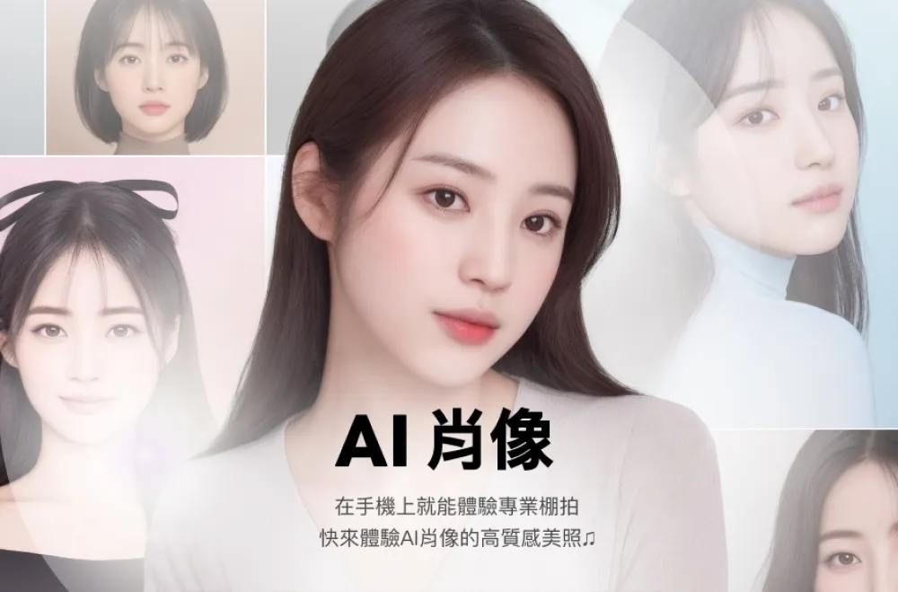 LINE 推出「AI 肖像」新功能！免外出就能體驗韓系棚拍大頭照