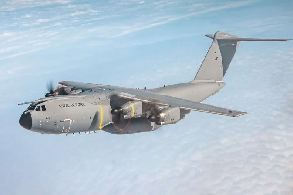【有片】逾20小時不落地　英軍A400M運輸機創飛行距離新紀錄