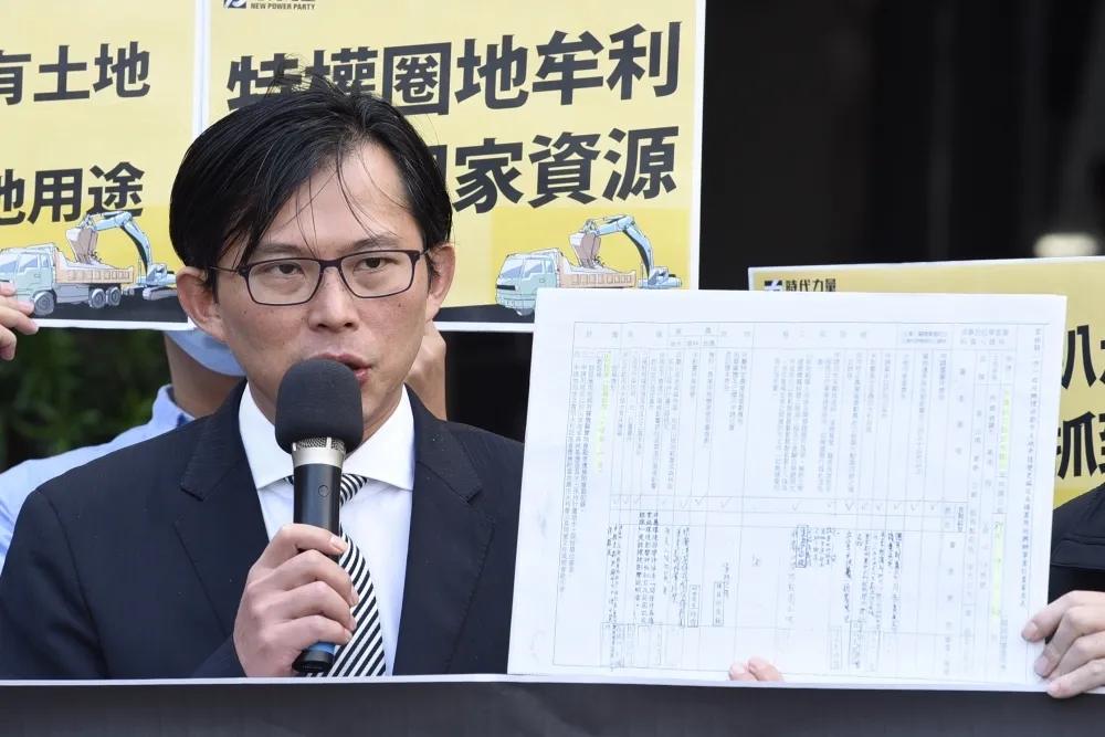 黃國昌遭指控租地變停車場　新北交通局：要求15天內限期改善