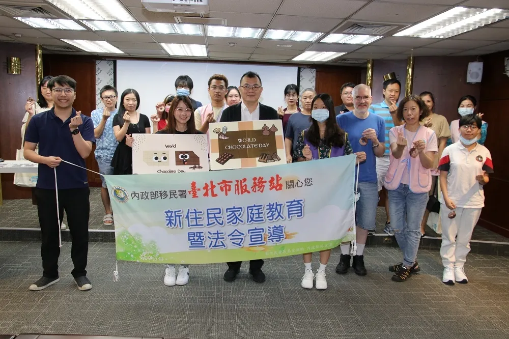 世界巧克力日　臺灣男生融入新住民的心「泰甜蜜」