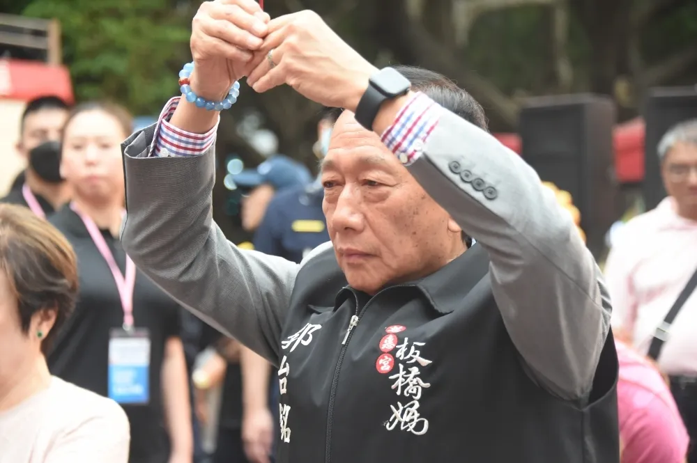 引《三國演義》離間計暗指有人刻意挑撥　郭台銘：停止「不必要」的攻訐與捏造