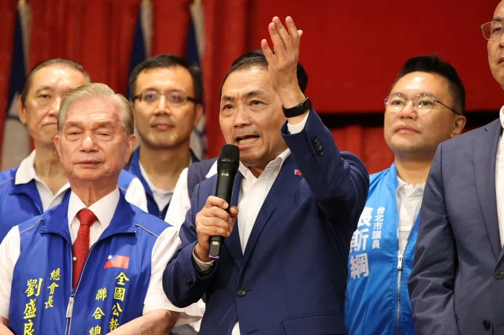 台東同框後拚整合郭台銘　侯友宜稱理念相同會誠懇多溝通